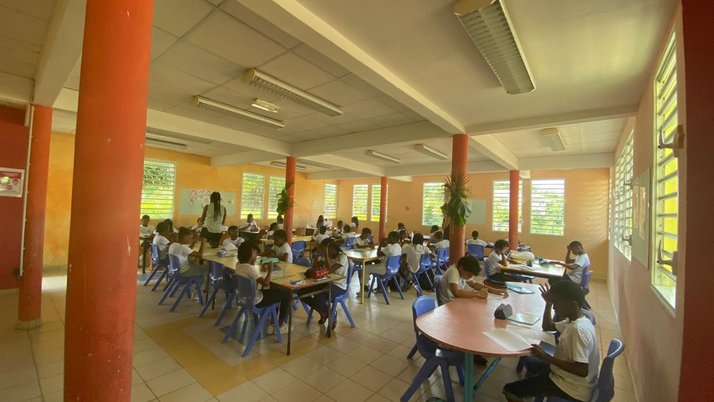 Salle d'examen du concours inter-écoles ASA